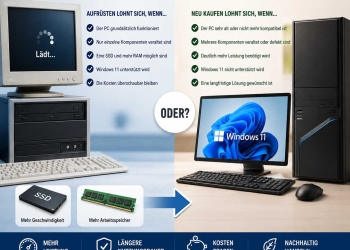 Alter PC oder neuer Computer? Wann sich eine Aufrüstung noch lohnt